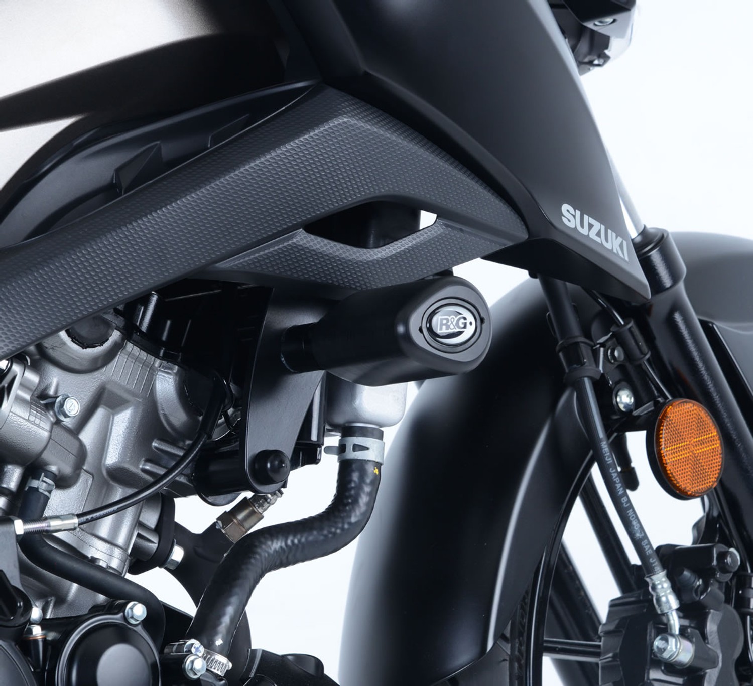 Crash Protectors Aero Style For Suzuki Gsx S125 17 Non Drill Cp0437bl