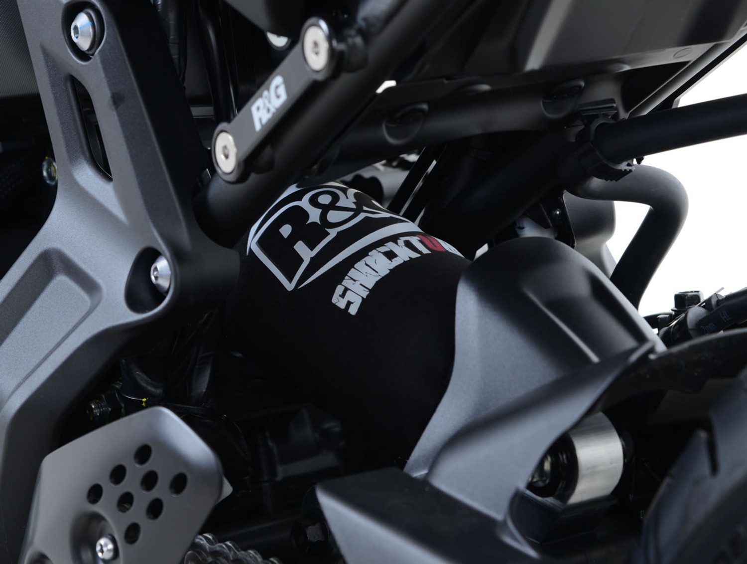 R&G RACING SHOCKTUBE REAR SHOCK ABSORBER PROTECTOR Ducati Hypermotard 821 2013 