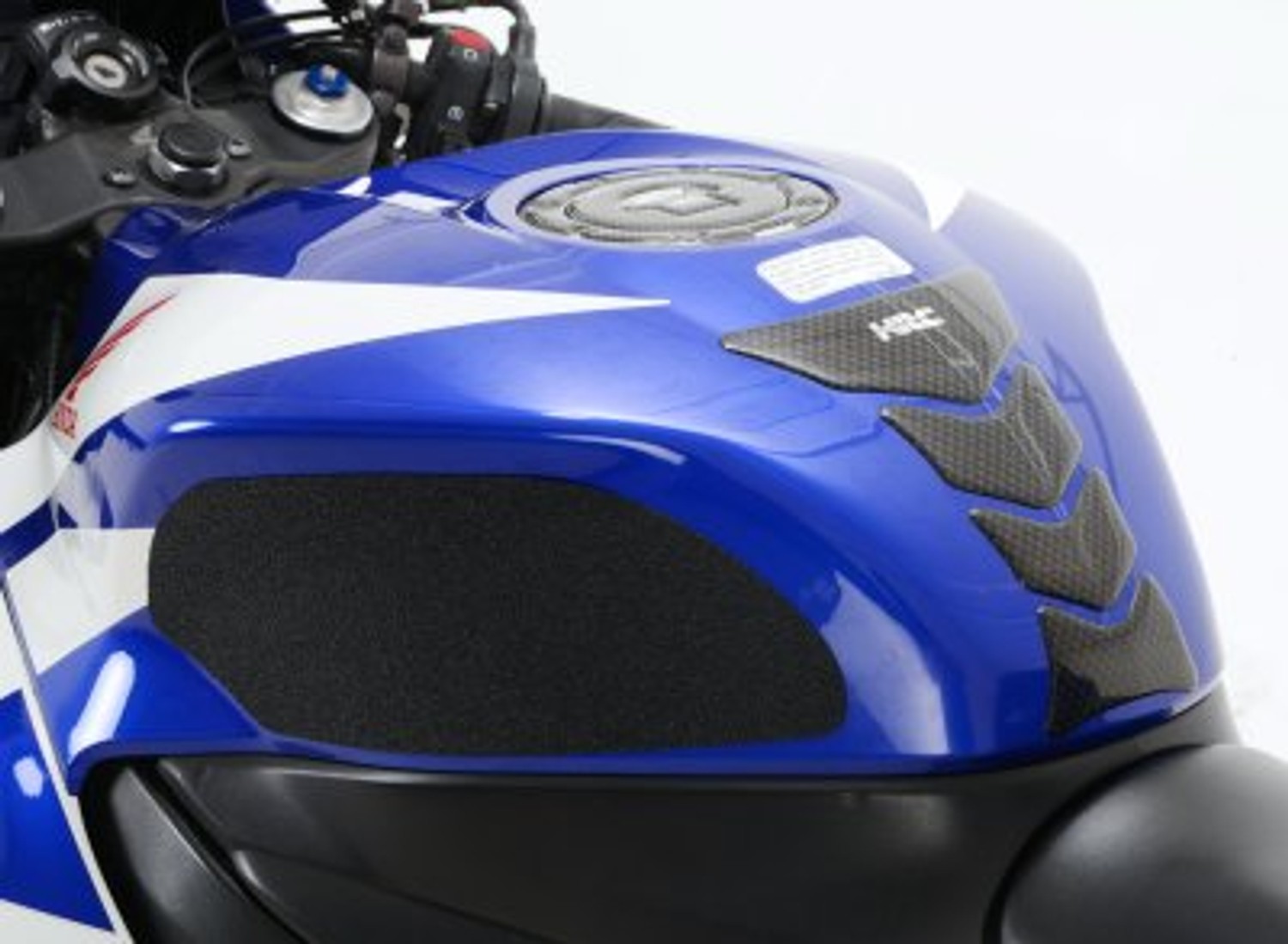LEXTEK Race Track Tank Traction Pads For Honda CBR600RR 2007-2018 - Grip & Go!