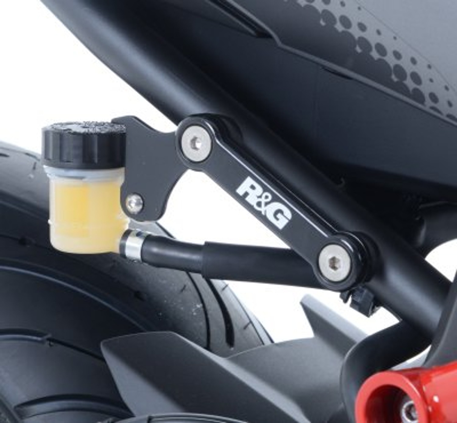 Yamaha MT-09 2013-2019 R&G racing footrest blanking plates & reservoir holder