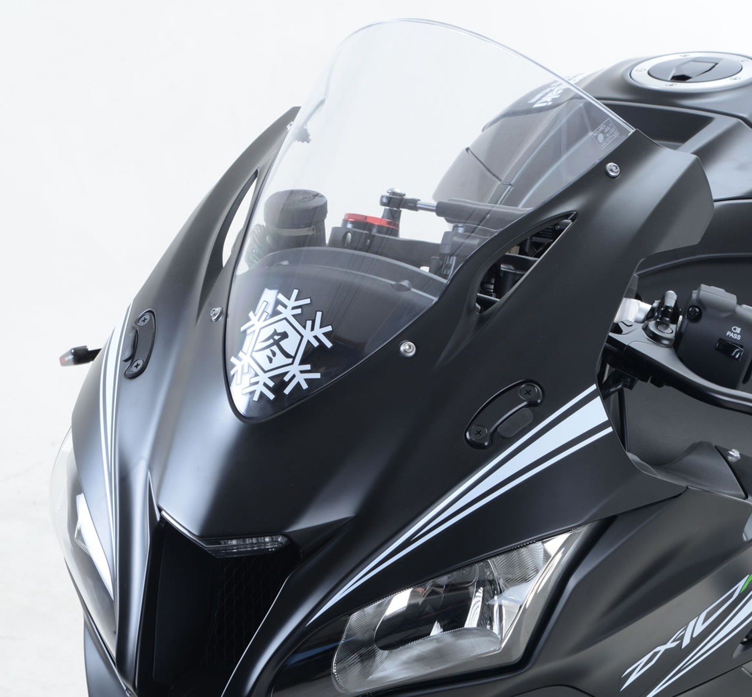Kawasaki Ninja 300 2012 R&G Mirror Blanking Plates