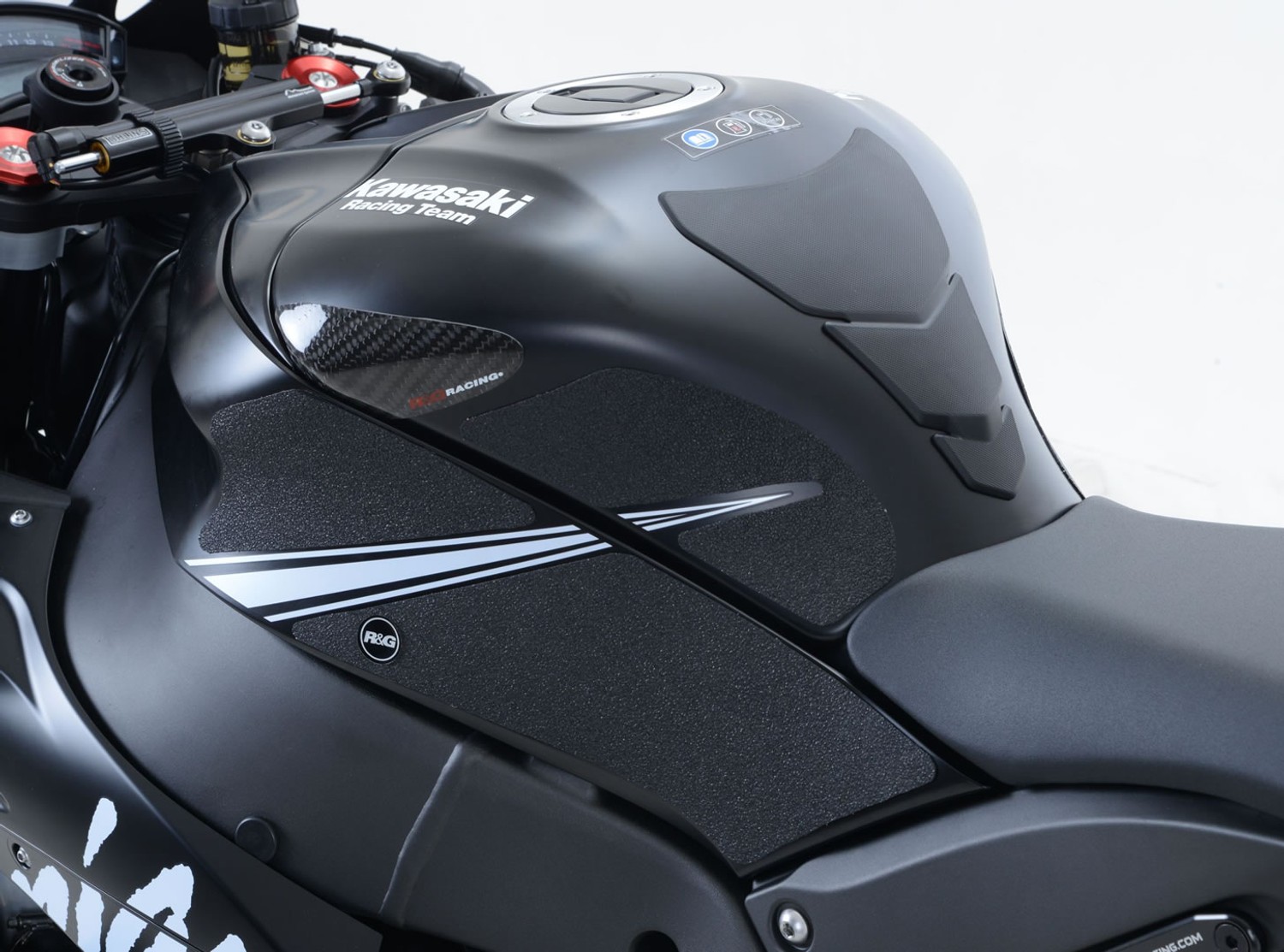 Stompgrip Kawasaki Z1000 2010-2016 Tank Pads Traction Black Stomp Grip