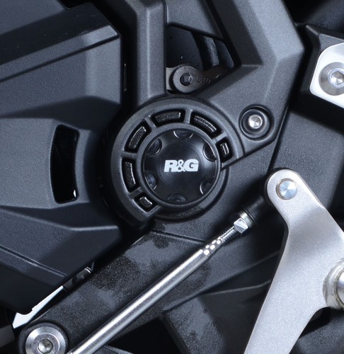 R&G Black Motorcycle Frame Plug For Kawasaki 2005 ZX10R C2