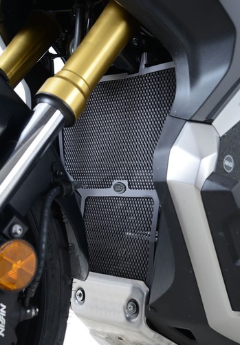 R&g racing aluminium radiator guard en noir pour s'adapter honda nc 750 x