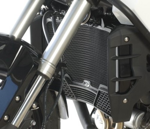 R&g racing aluminium radiator guard en noir pour s'adapter honda nc 750 x