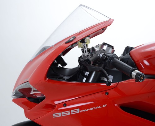 R&G Racing Spiegelabdeckungen Ducati 848 1098 1198 Mirror Blanking Plates 
