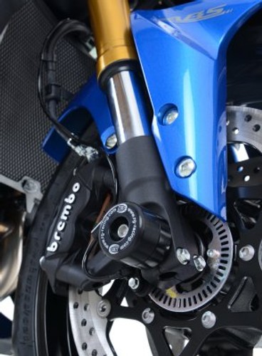 Suzuki GSX R600 K5 2005 R&G Racing Fork Protectors FP0009BK Black